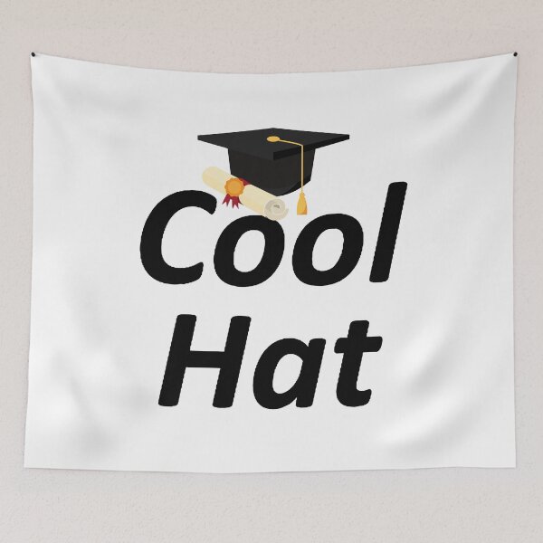 Item preview, there are many types of hats, but the graduation hat one is the coolest designed and sold by NoetherSym.