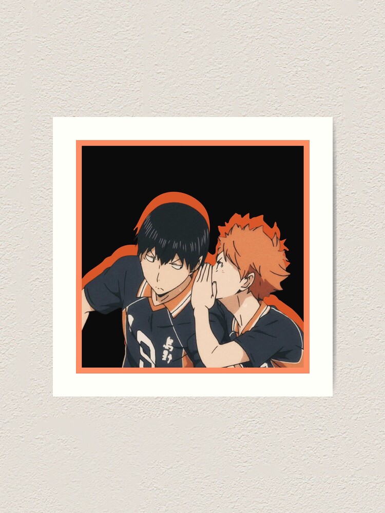 Kageyama And Hinata Art Print For Sale By Barts48 Redbubble 6061