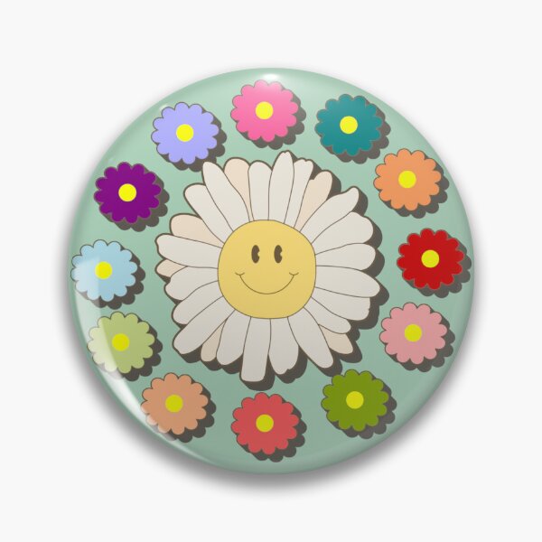 Item preview, Fun Smiley Face Daisy And Flowers Fun Design, Perfect For A Festival  designed and sold by TrulyEpoque.