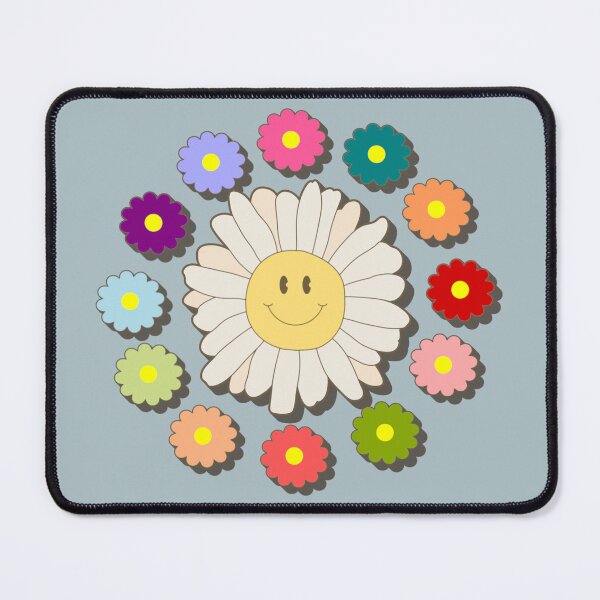 Item preview, Fun Smiley Face Daisy And Flowers Fun Design, Perfect For A Festival designed and sold by TrulyEpoque.