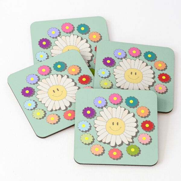 Item preview, Fun Smiley Face Daisy And Flowers Fun Design, Perfect For A Festival  designed and sold by TrulyEpoque.