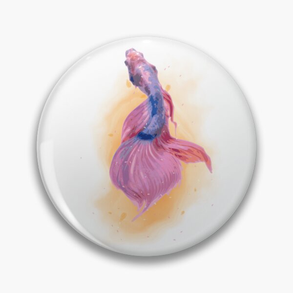 Item preview, WaterColor Siamese Fighting Fish  designed and sold by OnigiriDoctor.