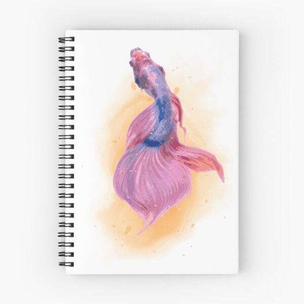 Item preview, WaterColor Siamese Fighting Fish  designed and sold by OnigiriDoctor.