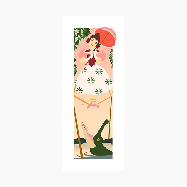 Tightrope Girl Photographic Print