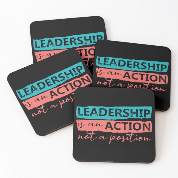 Item preview, Leadership is an action - Leadership quotes - Inspirational Leadership quotes designed and sold by Alice-Elgawi.