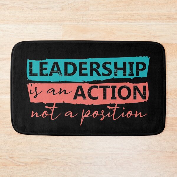 Item preview, Leadership is an action - Leadership quotes - Inspirational Leadership quotes designed and sold by Alice-Elgawi.