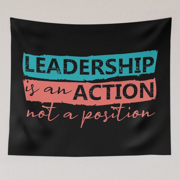 Item preview, Leadership is an action - Leadership quotes - Inspirational Leadership quotes designed and sold by Alice-Elgawi.
