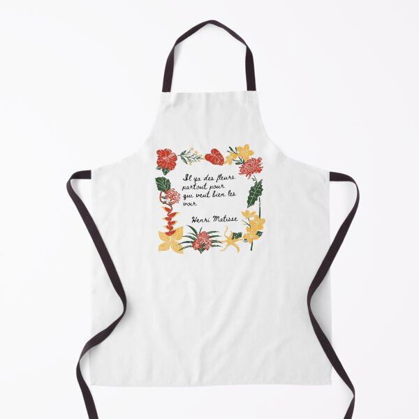 Item preview, Flowers - Les Fleurs - Matisse Quote designed and sold by Belcordi.