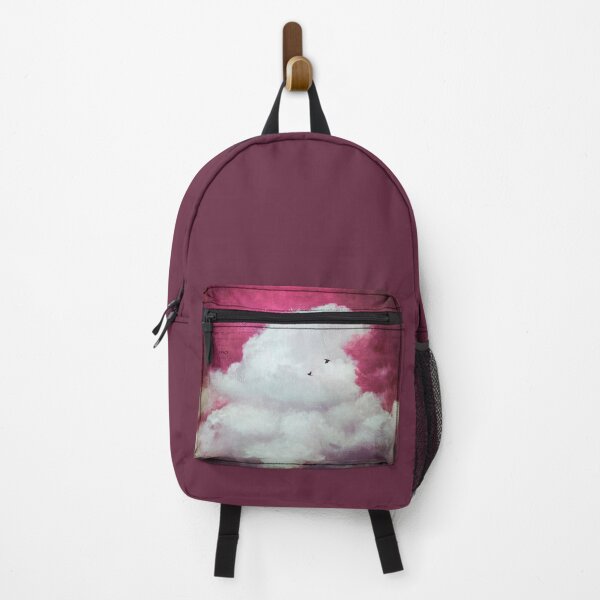 Item preview, the Cloud - bright pink sky version designed and sold by Dyrk Wyst Redbubble Shop.