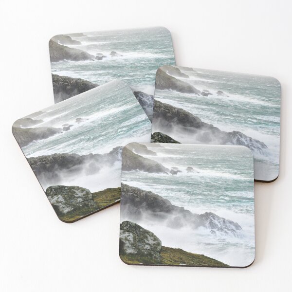 Item preview, stormy cornish coastline designed and sold by ydsdesigns.