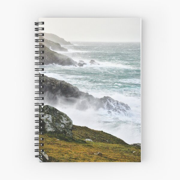 Item preview, stormy cornish coastline designed and sold by ydsdesigns.