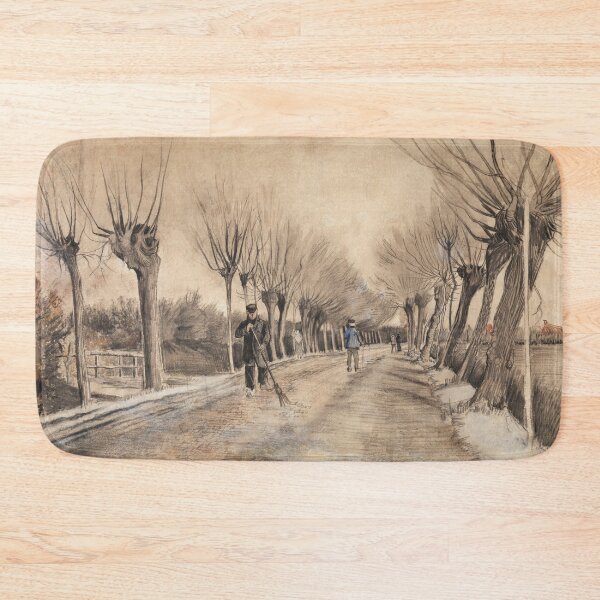Item preview, Road in Etten (1881) by Vincent Van Gogh designed and sold by amrmab.