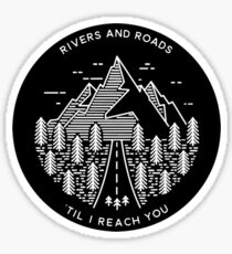 RIVERS AND ROADS Sticker