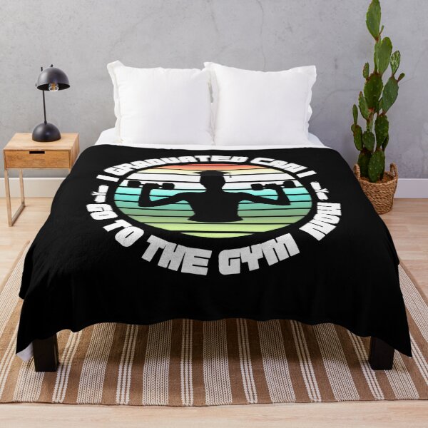 Item preview, I GRADUATED CAN I GO TO THE GYM NOW designed and sold by Affyboss6.