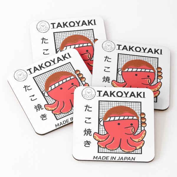 Item preview, Takoyaki octopus, kawaii takoyaki cute japanese food vintage - cute japanese food designed and sold by shodark.