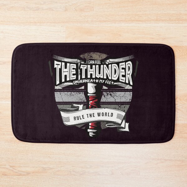 Item preview, I can feel  the thunder underneath my feet - funny quotes designed and sold by VichallanStudio.