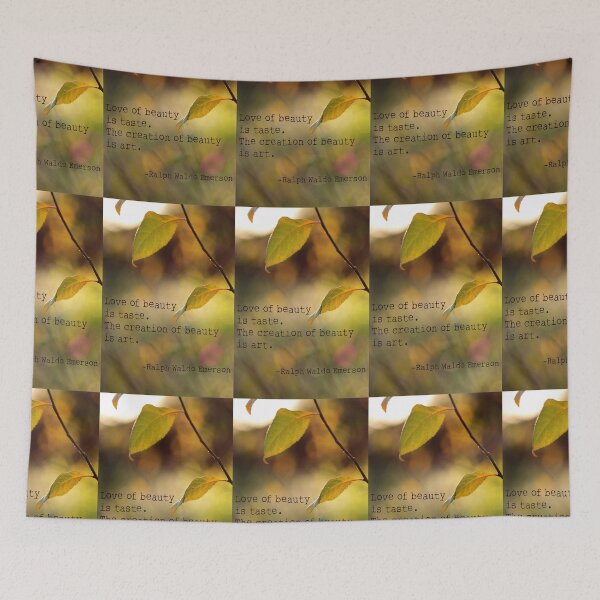 Item preview, Love of Beauty is Taste. The Creation of Beauty is Art. designed and sold by debsdesigns.