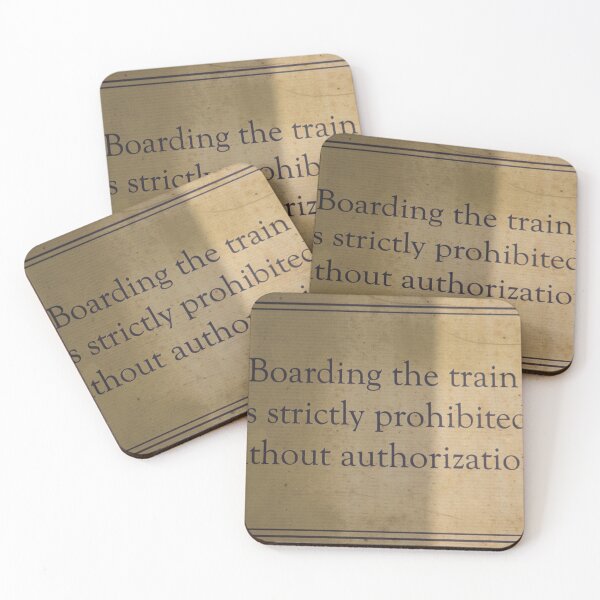 Item preview, Vintage Train Sign designed and sold by bertsworks300.