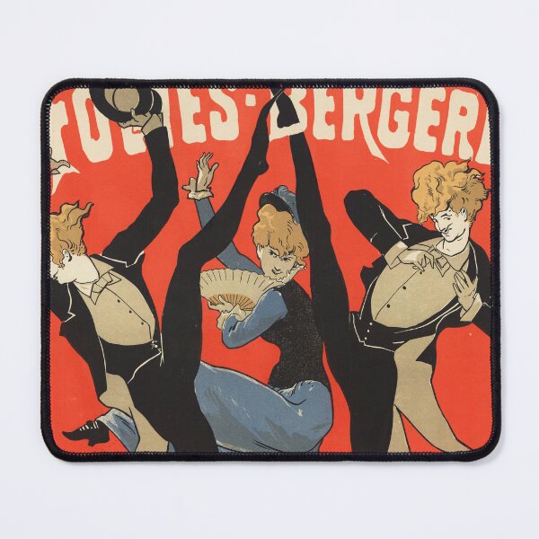 Item preview, FOLIES BERGERE Les Girard 1877 by Jules Cheret Vintage French Theater Lithograph Poster designed and sold by retroposters.