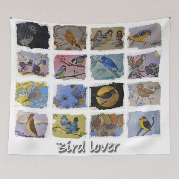 Item preview, Bird lover, bird ensemble designed and sold by WanderingGraha.