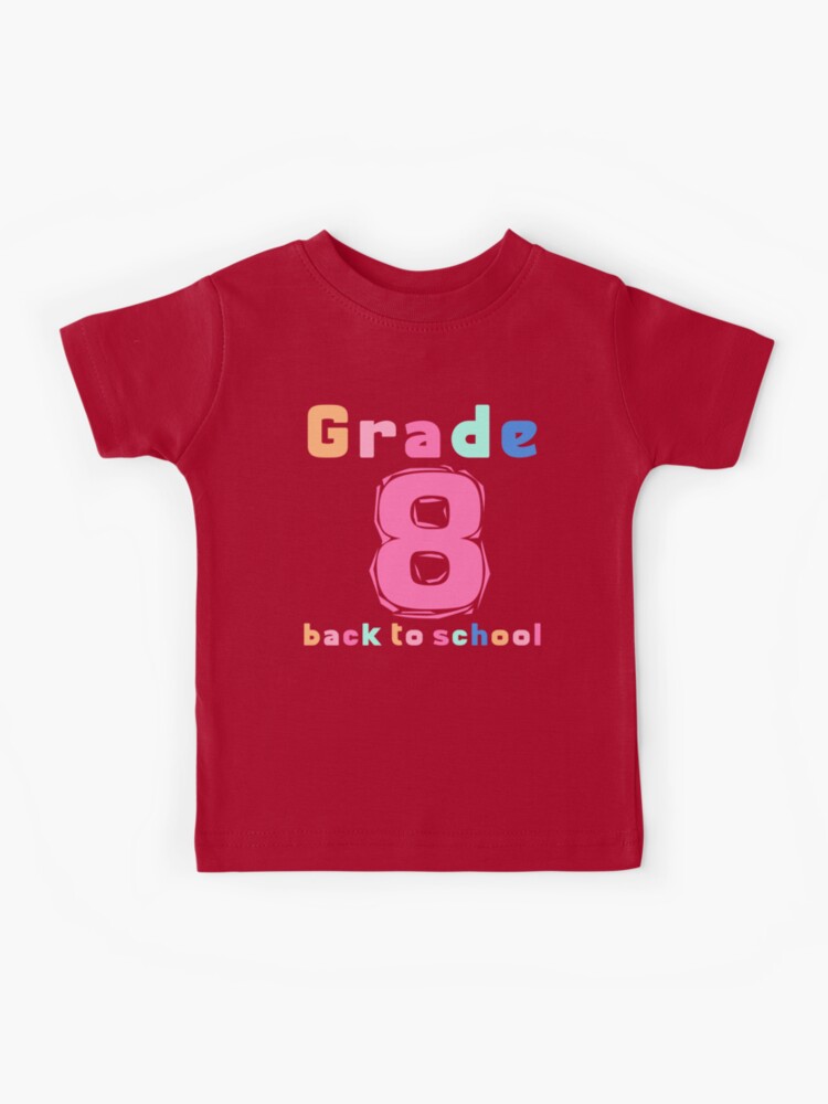 Eighth Grade Rainbow Girls Boys Teacher Cute 8th Grade Squad Essential  T-Shirt for Sale by Zeus-Studio