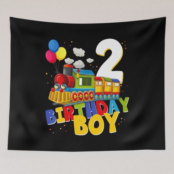 Item preview, 2nd Birthday Train Boys Girls 2 Years Old I'm Two Gift designed and sold by MalloWilli.