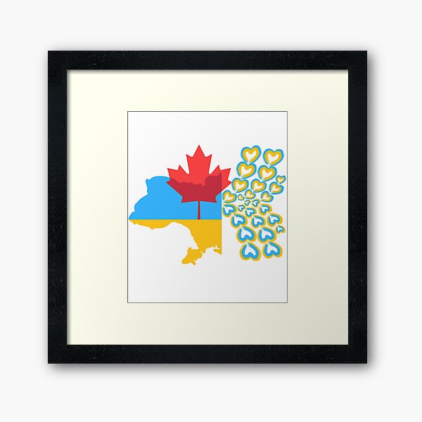 Aperçu de l'œuvre Canadiens ukrainiens créée et vendue par ChachiArts.