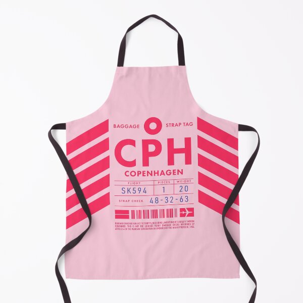 Item preview, Luggage Tag D - CPH Copenhagen Denmark designed and sold by VoodooCircus.