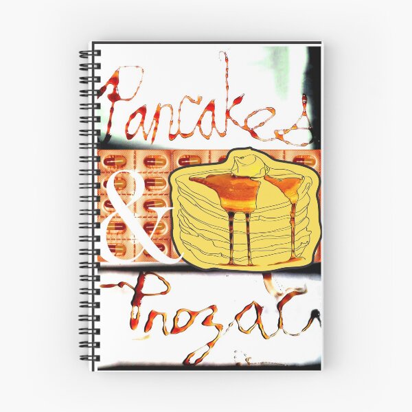 Item preview, Pancakes and Prozac Mixed Media Syrup Pills Poster designed and sold by Theokotos.
