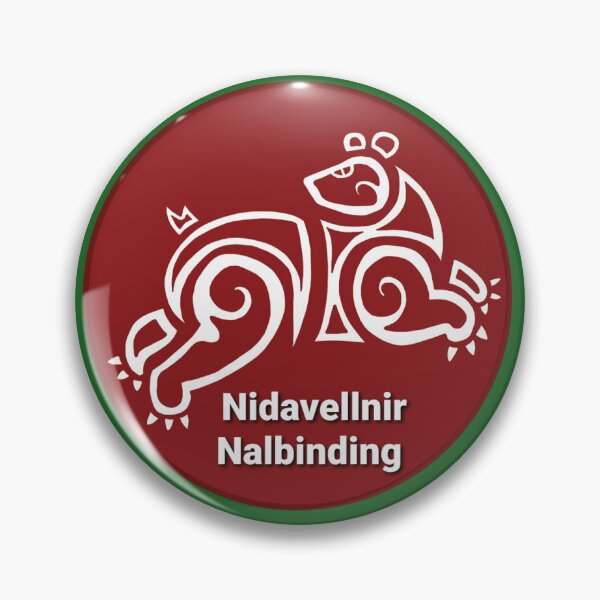 Item preview, Nidavellnir Nalbinding Logo designed and sold by Emma Boast.