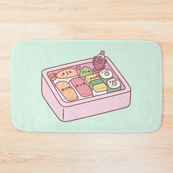 Item preview, Kawaii Japanese Bento Box Sushi designed and sold by rustydoodle.