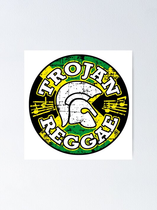 Trojan Skns Patch Sew / Ron On Badge Ska Reggae Rocksteady O O - Foto 2