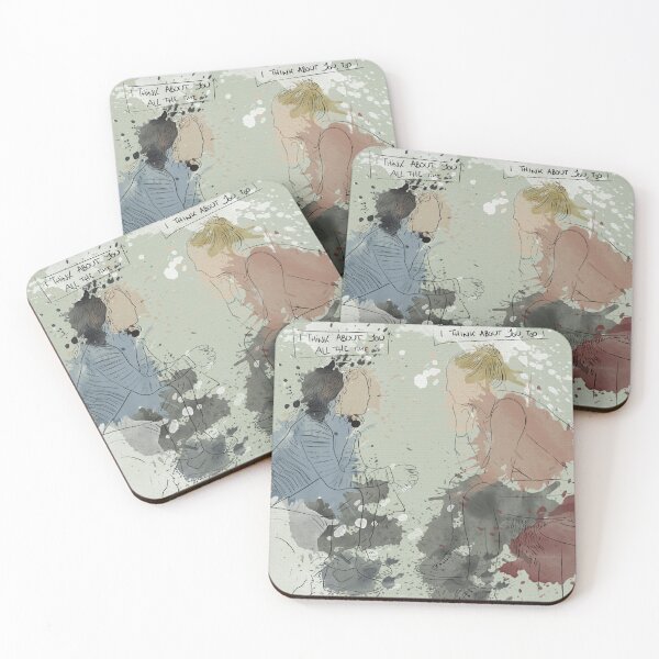 Item preview, I think about you all the time - Villanelle and Eve designed and sold by blankikam.