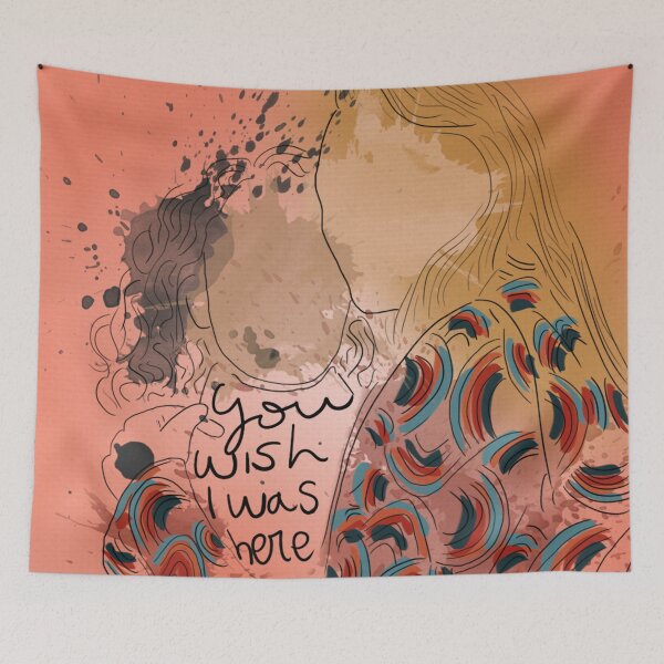 Item preview, You wish I was here - Villanelle and Eve designed and sold by blankikam.