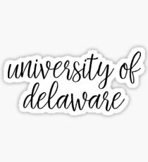 University of Delaware Sticker