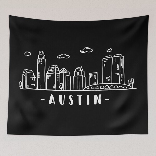 Item preview, Skyline design of Austin, Texas for trip, vacation, my city  designed and sold by FFelder.