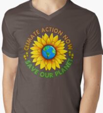 People's Climate Change March on Washington Justice 2017 Men's V-Neck T-Shirt