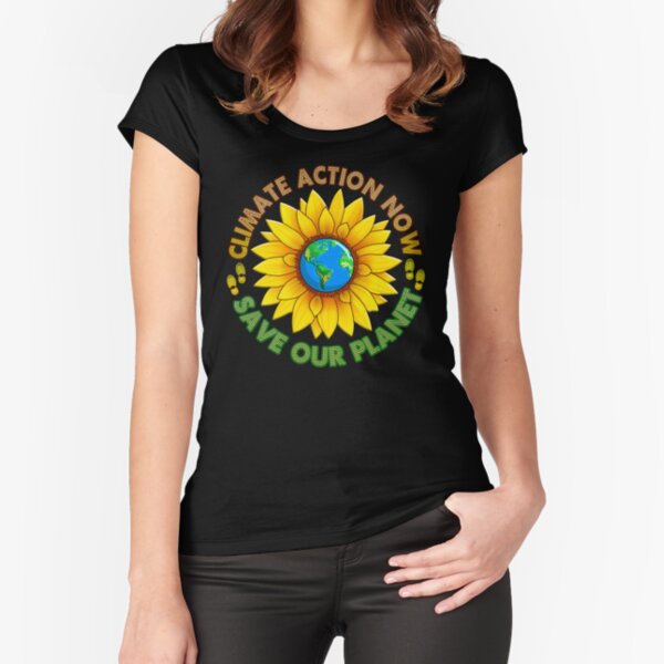 People's Climate Change March on Washington Justice 2017 Fitted Scoop T-Shirt