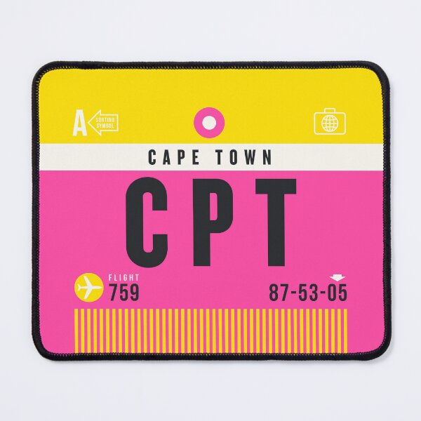 Item preview, Luggage Tag A - CPT Cape Town South Africa designed and sold by VoodooCircus.