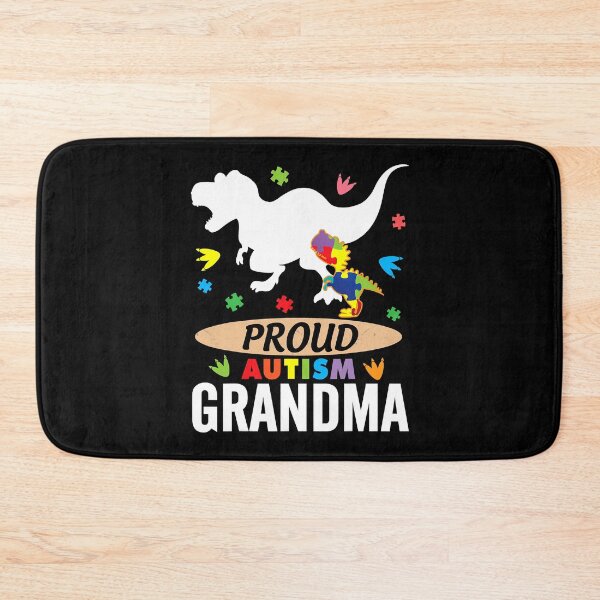 Item preview, Proud Autism Grandma Big Dinosaur T Rex Autism Child designed and sold by HaaChris-Artis.