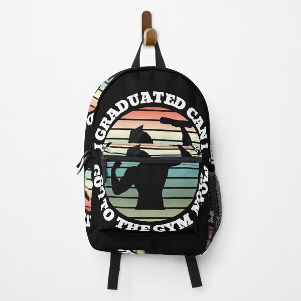 Item preview, I GRADUATED CAN I GO TO THE GYM NOW designed and sold by Affyboss6.