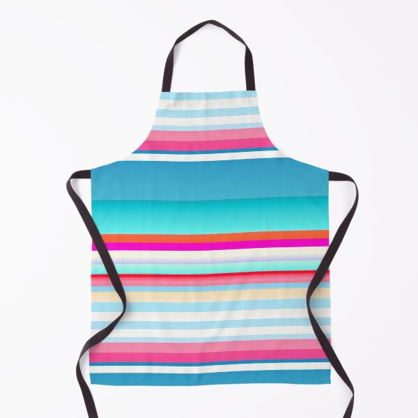 Item preview, Red blue multicolor striped | Red blue multi colored stripes designed and sold by lausn.