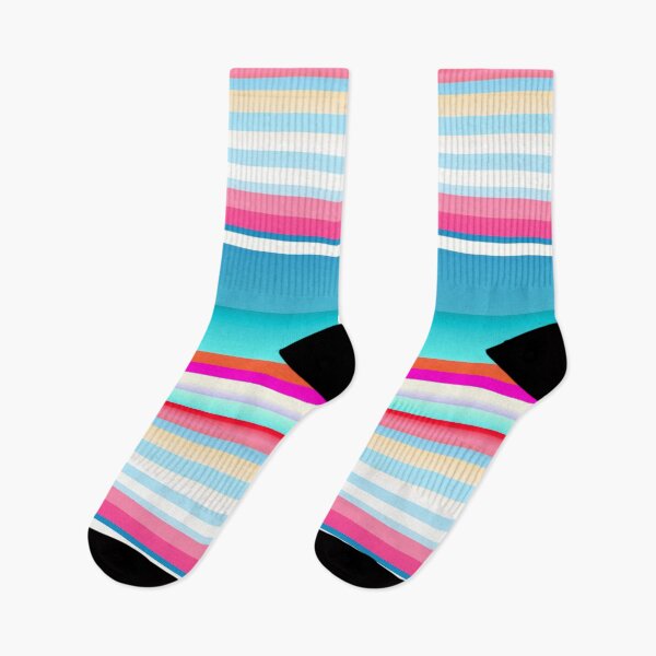 Item preview, Red blue multicolor striped | Red blue multi colored stripes designed and sold by lausn.