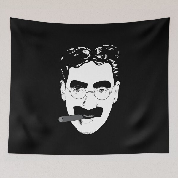 Item preview, Vintage Retro Groucho Master Of Quick Wits Marx Gift For Everyone designed and sold by JeanIngram.