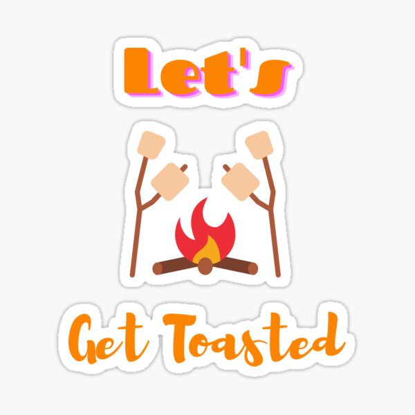 toasted-bread-meaning-sticker-for-sale-by-yassminishop-redbubble