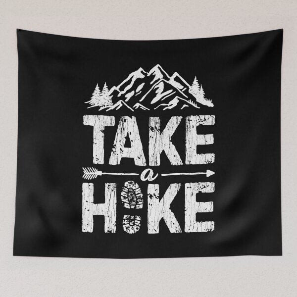 Item preview, Take A Hike Outdoor Hiking Nature Hiker Vintage designed and sold by BennetJaco.