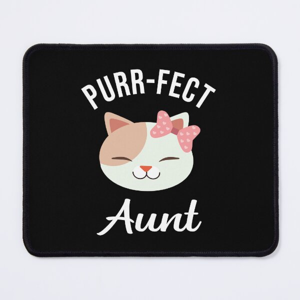 Item preview, Purr-fect Aunt Funny Cat designed and sold by ZiesMerch.