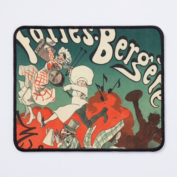 Item preview, FOLIES BERGERE Musique De L' Avenir Par Les Bozza Vintage France Theater Poster designed and sold by retroposters.