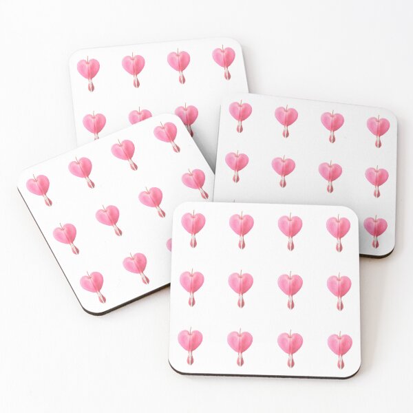 Item preview, Heart blossoms realistic, pink flowers, bleeding heart designed and sold by StohlerPhotos.