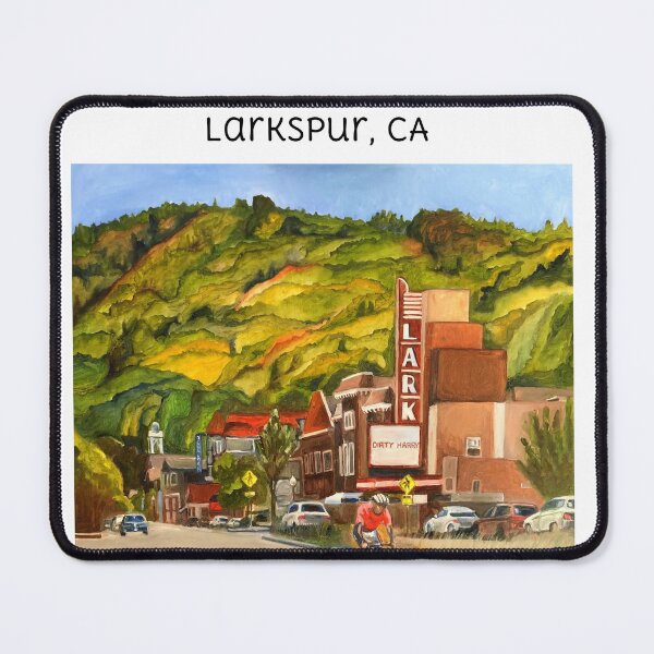Item preview, Downtown Larkspur, California - Original Oil Painting designed and sold by DareMit.